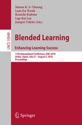 Cover: Blended Learning. Enhancing Learning Success - Springer