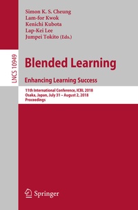 Enlarge image Cover: Blended Learning. Enhancing Learning Success - Springer