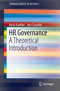 Enlarge image Cover: HR Governance - Springer