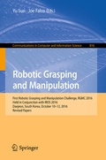 Cover: Robotic Grasping and Manipulation - Springer