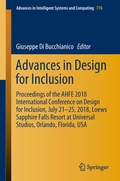 Cover: Advances in Design for Inclusion - Springer