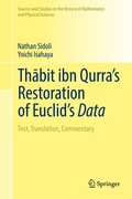 Cover: Thabit ibn Qurra's Restoration of Euclid's Data - Springer