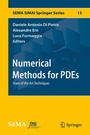 Cover: Numerical Methods for PDEs - Springer