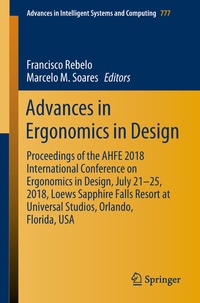 Enlarge image Cover: Advances in Ergonomics in Design - Springer
