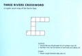 Cover: Three Rivers Crossword - Platform Projects