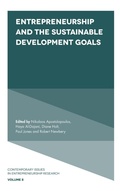 Cover: Entrepreneurship and the Sustainable Development Goals - Emerald Publishing Limited