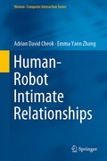 Cover: Human-Robot Intimate Relationships - Springer
