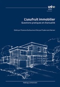 Cover: L'usufruit immobilier - Helbing & Lichtenhahn