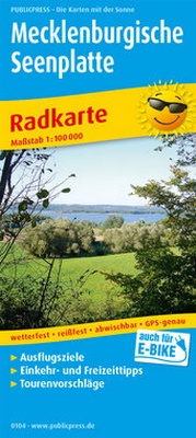 Abbildung von: Mecklenburgische Seenplatte - Freytag-Berndt und ARTARIA