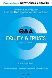 Enlarge image Cover: Concentrate Questions and Answers Equity and Trusts - Oxford University Press