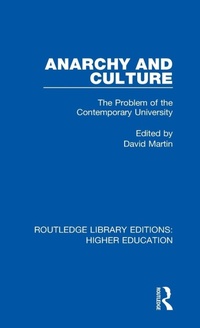 Enlarge image Cover: Anarchy and Culture - Routledge