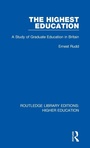 Cover: The Highest Education - Routledge
