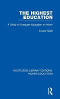 Cover: The Highest Education - Routledge