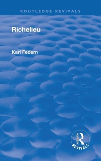 Enlarge image Cover: Revival: Richelieu (1928) - Routledge