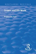 Cover: Revival: Origen and his Work (1926) - Routledge