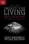 Cover: The One Year Impact for Living Men's Devotional - Tyndale Momentum