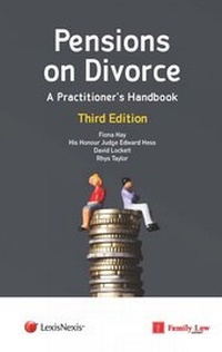 Enlarge image Cover: Pensions on Divorce: A Practitioner's Handbook Third Edition - LexisNexis UK