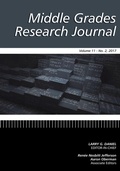 Cover: Middle Grades Research Journal Vol 11 Issue 2 - Information Age Publishing