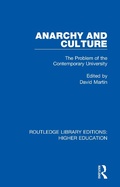 Cover: Anarchy and Culture - Routledge