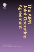 Cover: The AIPN Joint Operating Agreement - Globe Law and Business Ltd