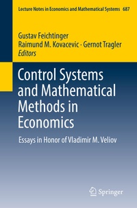 Enlarge image Cover: Control Systems and Mathematical Methods in Economics - Springer