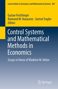 Abbildung von: Control Systems and Mathematical Methods in Economics - Springer