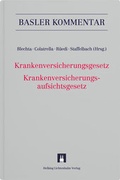 Cover: Krankenversicherungsgesetz Krankenversicherungsaufsichtsgesetz - Helbing & Lichtenhahn