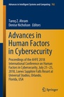 Cover: Advances in Human Factors in Cybersecurity - Springer