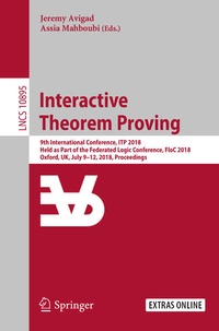 Enlarge image Cover: Interactive Theorem Proving - Springer