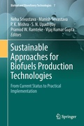 Cover: Sustainable Approaches for Biofuels Production Technologies - Springer