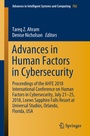 Cover: Advances in Human Factors in Cybersecurity - Springer