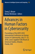 Cover: Advances in Human Factors in Cybersecurity - Springer