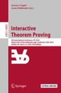 Cover: Interactive Theorem Proving - Springer