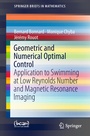 Cover: Geometric and Numerical Optimal Control - Springer