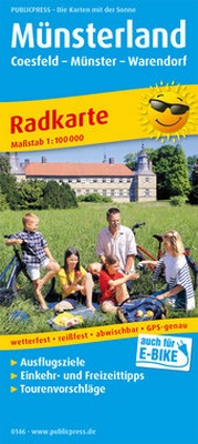 Abbildung von: Münsterland, Coesfeld - Münster - Warendorf - Freytag-Berndt und ARTARIA