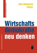Cover: Wirtschaftsdemokratie neu denken - Westf&auml;lisches Dampfboot