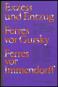 Enlarge image Cover: Exzess und Entzug - Spector Books