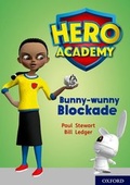 Cover: Hero Academy: Oxford Level 11, Lime Book Band: Bunny-wunny Blockade - Oxford University Press