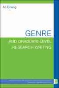 Cover: Genre and Graduate-Level Research Writing - The University of Michigan Press