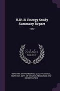 Cover: Hjr 31 Energy Study Summary Report - Palala Press