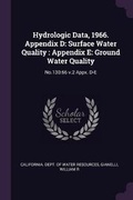 Cover: Hydrologic Data, 1966. Appendix D - Palala Press