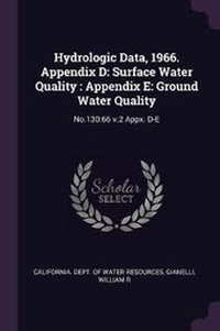 Enlarge image Cover: Hydrologic Data, 1966. Appendix D - Palala Press