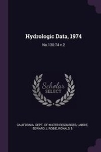 Enlarge image Cover: Hydrologic Data, 1974 - Palala Press