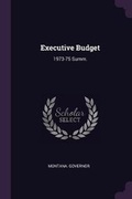 Cover: Executive Budget - Palala Press