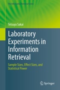 Cover: Laboratory Experiments in Information Retrieval - Springer