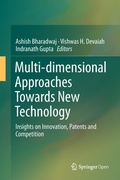 Cover: Multi-dimensional Approaches Towards New Technology - Springer