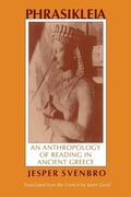 Cover: Phrasikleia - Cornell University Press