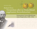 Cover: Richard Zorn: Verzeichnis aller in Deutschland angebauten Kernobstsorten - Quelle & Meyer