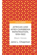 Cover: African and Afro-Caribbean Repatriation, 1919-1922 - Palgrave Macmillan