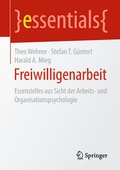 Cover: Freiwilligenarbeit - Springer